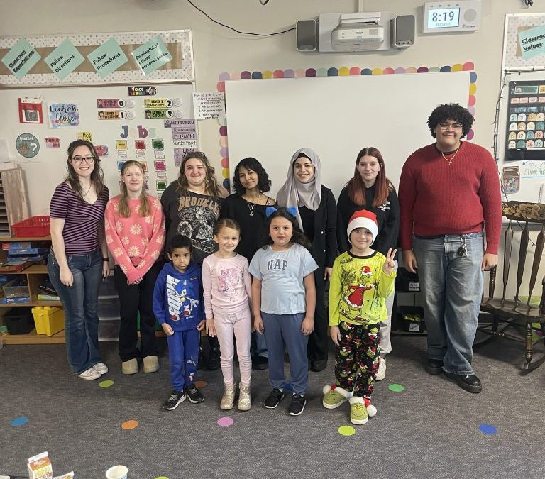 Pre-Education class works with Howe Montessori